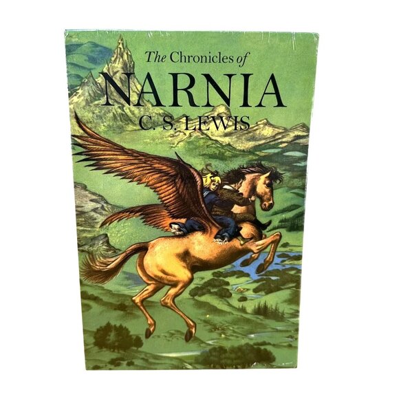 The Chronicles Of Narnia Box Set‎ C.S. Lewis Paperback 7-Book Collection Fantasy - Picture 1 of 2